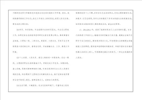 实用的大学职业规划三篇