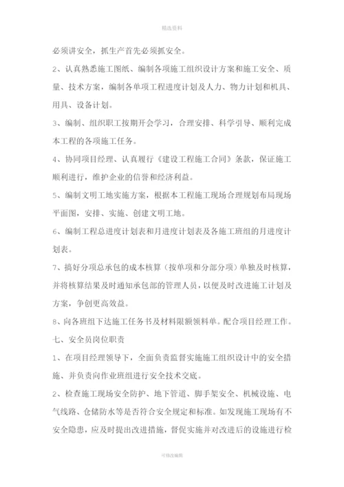 各岗位人员职责制度.docx