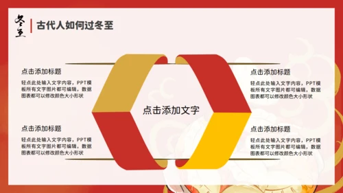 冬至吃饺子通用PPT模板