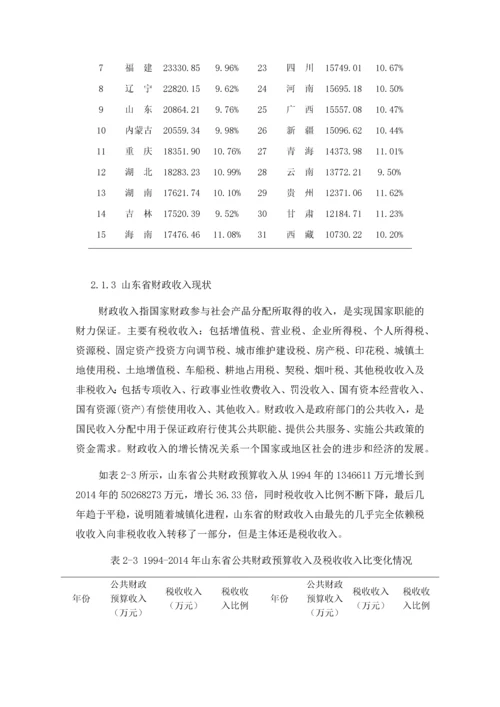 城镇化对人民收入及财政收入的影响分析.docx