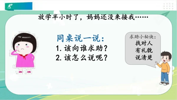 一年级道德与法治下册：第十四课 请帮我一下吧 课件（共25张PPT）