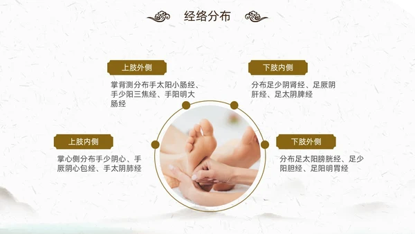 中国风古风中医妇科外治法传统中医文化经络护理培训PPT