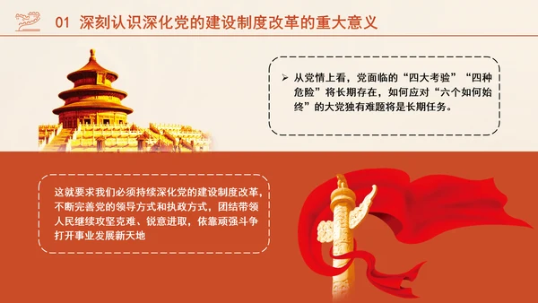 组织部学习贯彻党的二十届三中全会精神持之以恒深化党的建设制度改革PPT