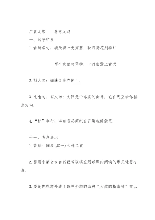 部编版二年级下《语文园地六》知识点.docx