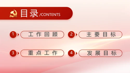 党建政府工作报告动态PPT