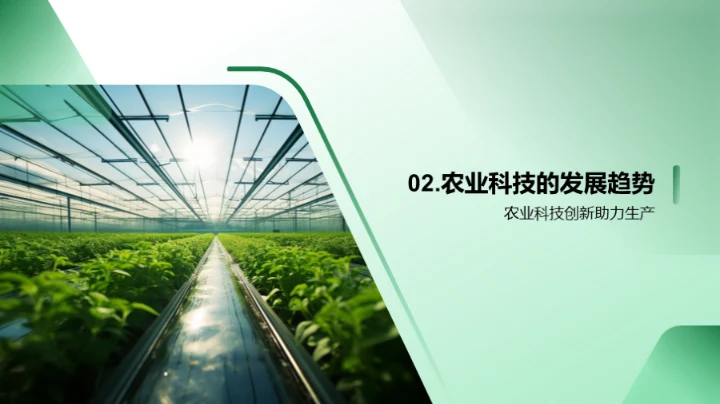 科技农业，投资新机遇