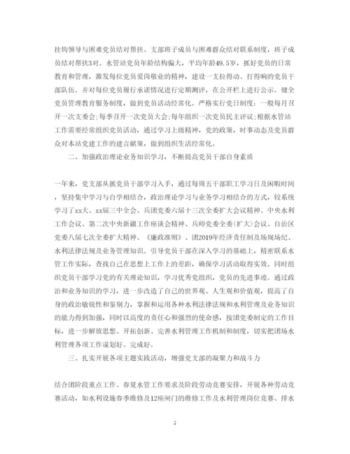 精编党建述职报告范文.docx