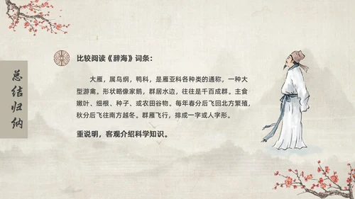 古风大雁归来语文课件PPT