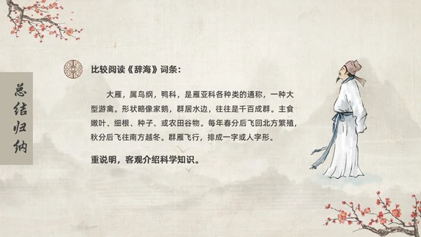 古风大雁归来语文课件PPT
