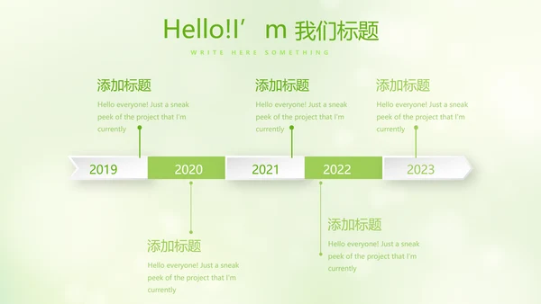 绿色小清新美容护肤宣传动态PPT