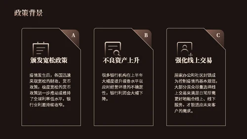某行业发展报告信封写字笔通用PPT模板