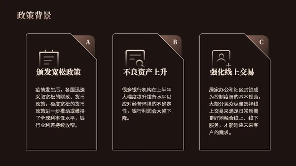 某行业发展报告信封写字笔通用PPT模板