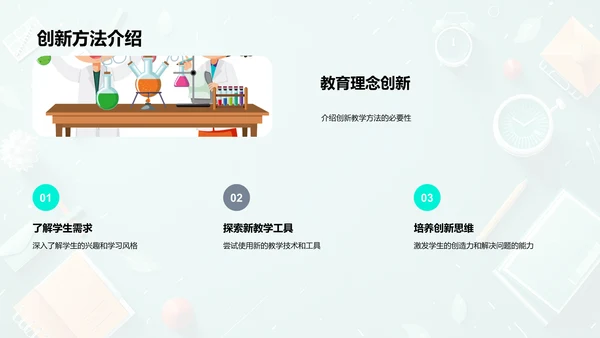 教师培训报告PPT模板