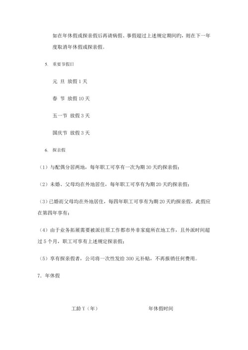 新编新版万科公司职员标准手册.docx