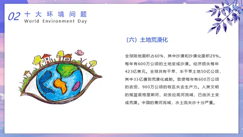 世界环境日通用PPT课件