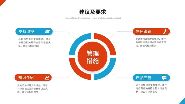 简约红蓝商务项目经理工作总结工作汇报述职报告ppt模板