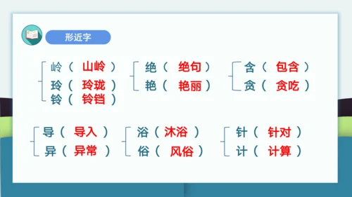 统编版2022-2023学年二年级语文下册期末单元复习第六单元知识点复习（课件）