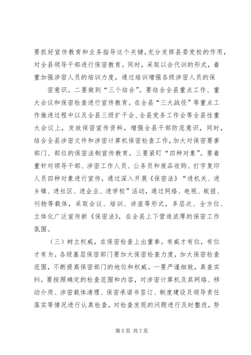 做好审计保密工作的思考 (2).docx