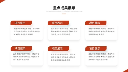 红色简约商务个人工作汇报工作总结工作报告述职报告ppt模板