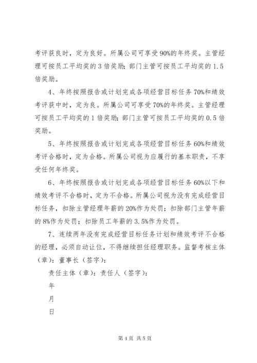 公司经营目标责任书范本.docx