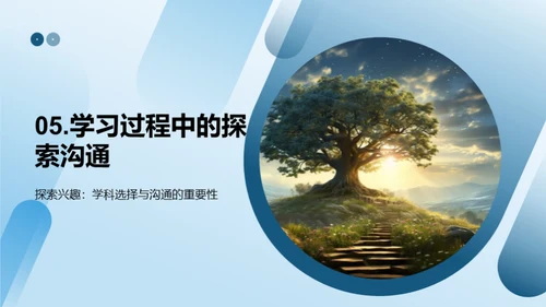 学科选择的路径