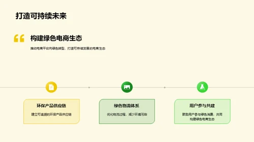 绿色电商新纪元