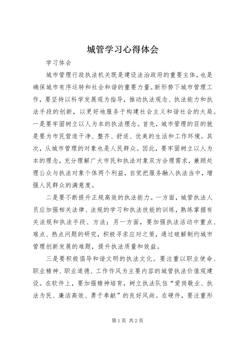 城管学习心得体会 (2).docx