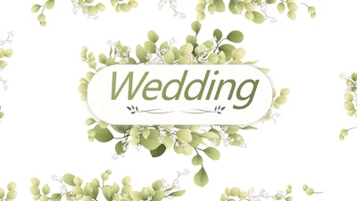 婚礼舞台开场片头相册婚礼纪念册动态PPT模板