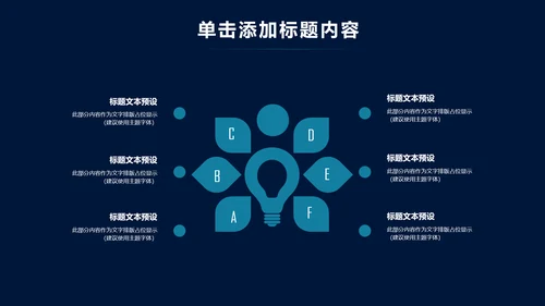 大气互联网智慧城市建设发展规划PPT模板