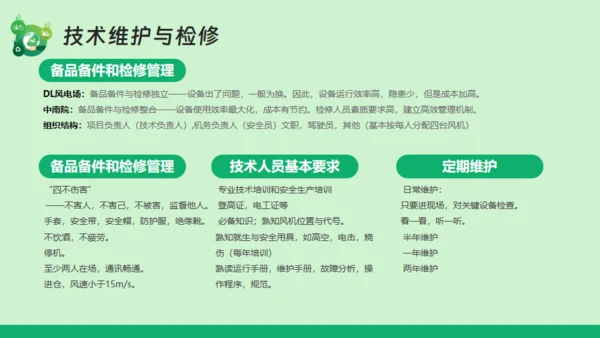 新能源风力发电,风电通用PPT模板