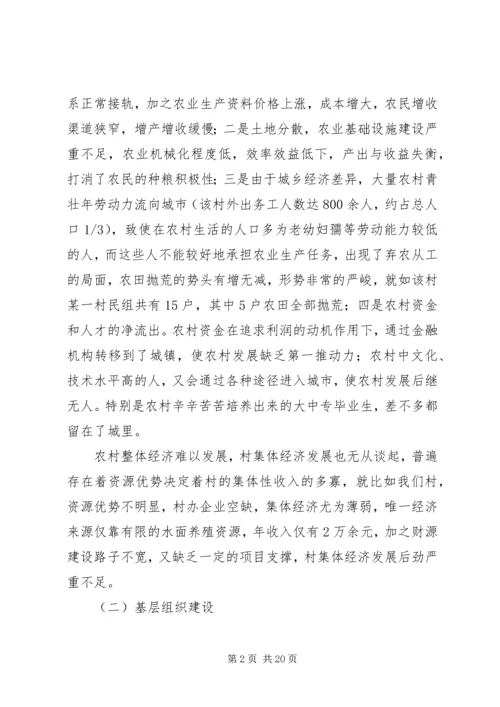 村工作计划及思路 (2).docx