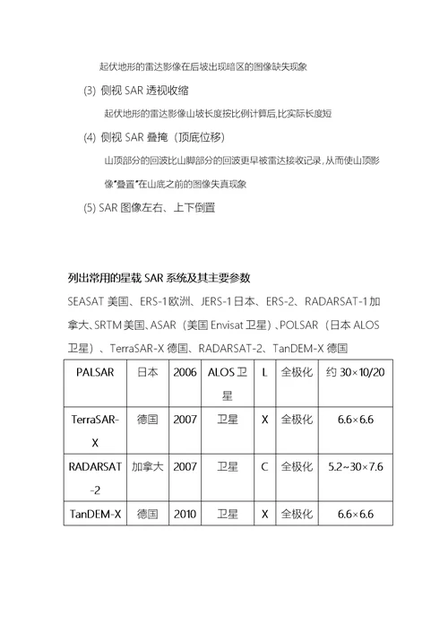 微波遥感期末知识点复习资料全(共14页)