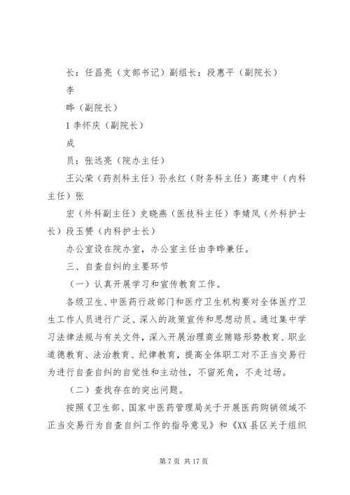 落实廉洁办贷自查自纠工作实施方案(市行)_1.docx