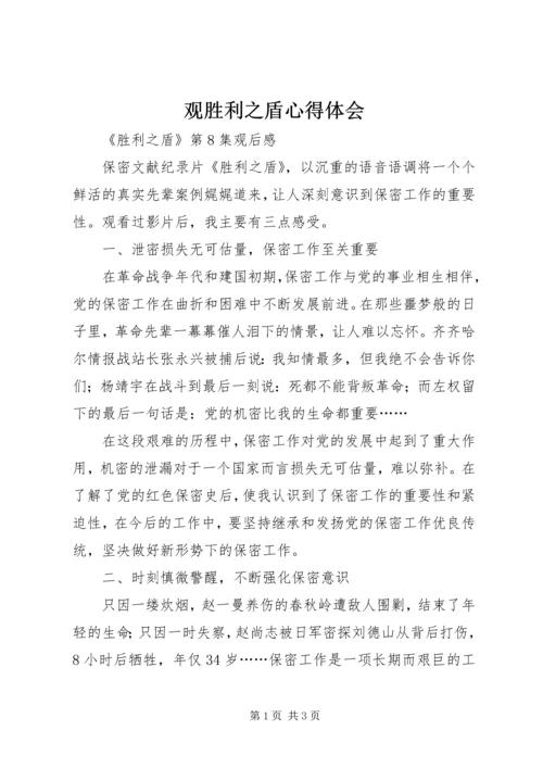 观胜利之盾心得体会 (4).docx