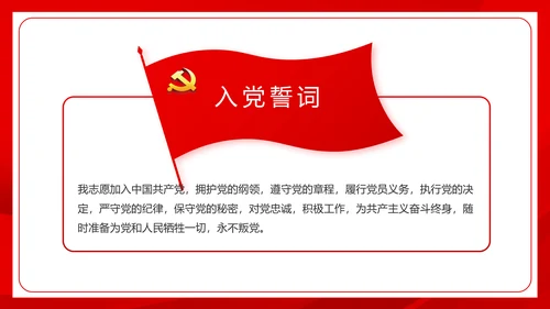 红色党建社会主义核心价值观党支部总结PPT