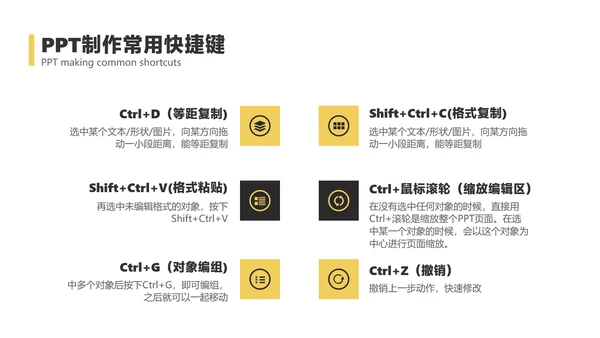 黑白色简约风企业内部员工技巧培训