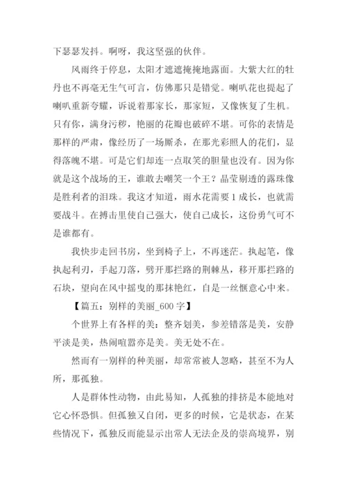 别样的美丽初中作文.docx