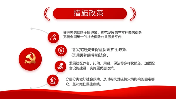 党建党支部工作总结汇报动态PPT党课