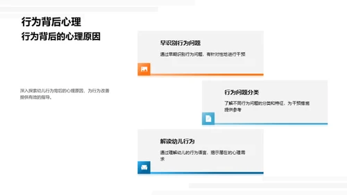 幼儿行为问题解析