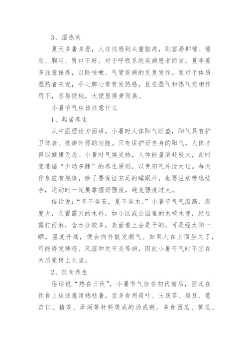 小暑节气介绍.docx