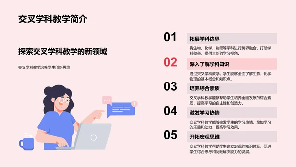 交叉学科教学法PPT模板