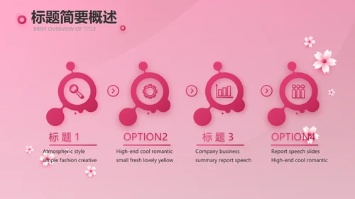 粉色唯美关爱女性健康讲座PPT