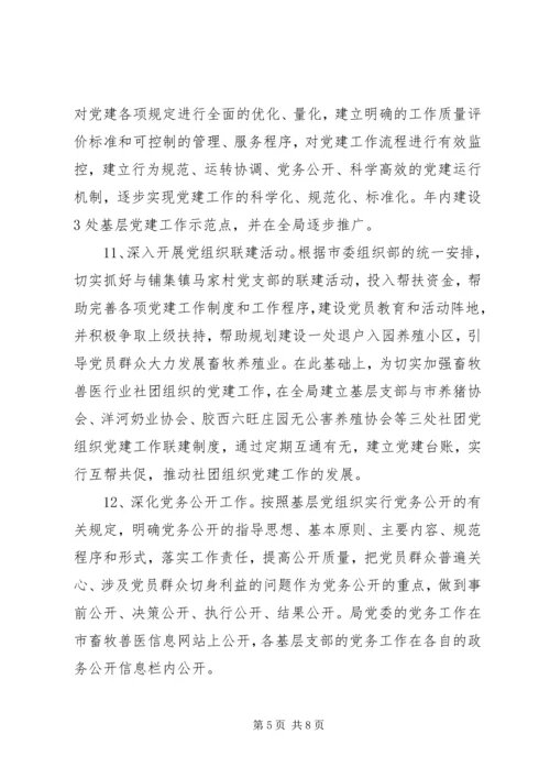 畜牧系统委员会工作安排.docx