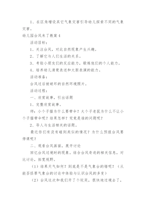 幼儿园台风来了教案.docx