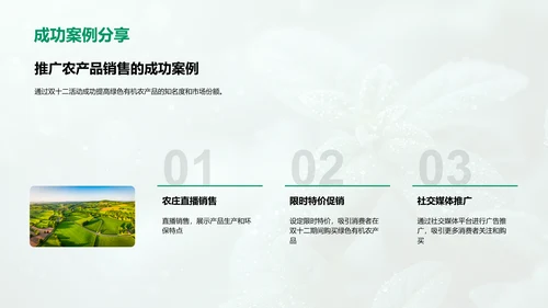 双十二推广有机农产品