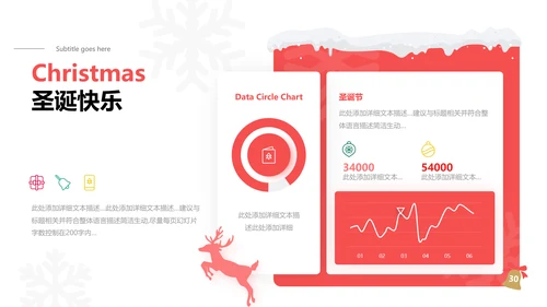 2022圣诞快乐新年节日组织活动宣传PPT
