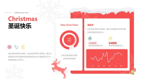 2022圣诞快乐新年节日组织活动宣传PPT