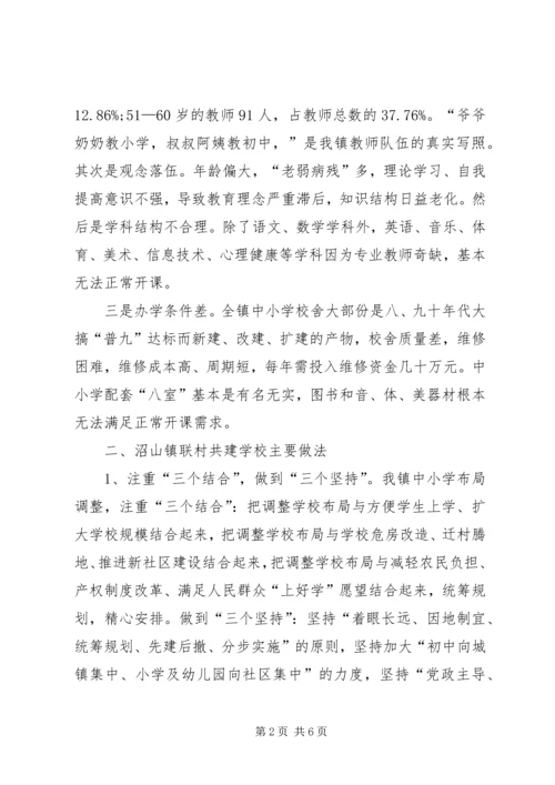 关于农村中小学布局调整的对策与建议 (2).docx