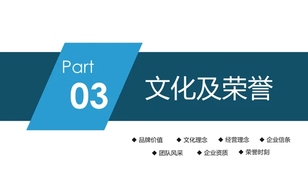 蓝色简约风商务公司介绍企业宣传ppt模板
