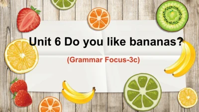 Unit 6 Section A Grammar Focus-3c 课件（新目标七上Unit 6 D